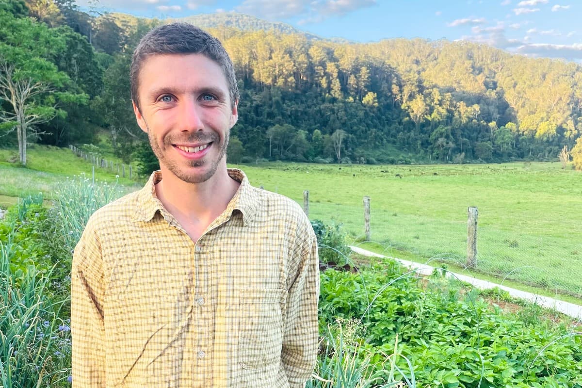 Archie from Darkwood Farm, one of our growers